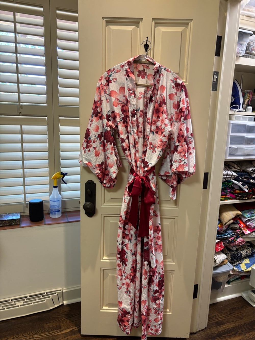 Cherry blossom, cotton kimono